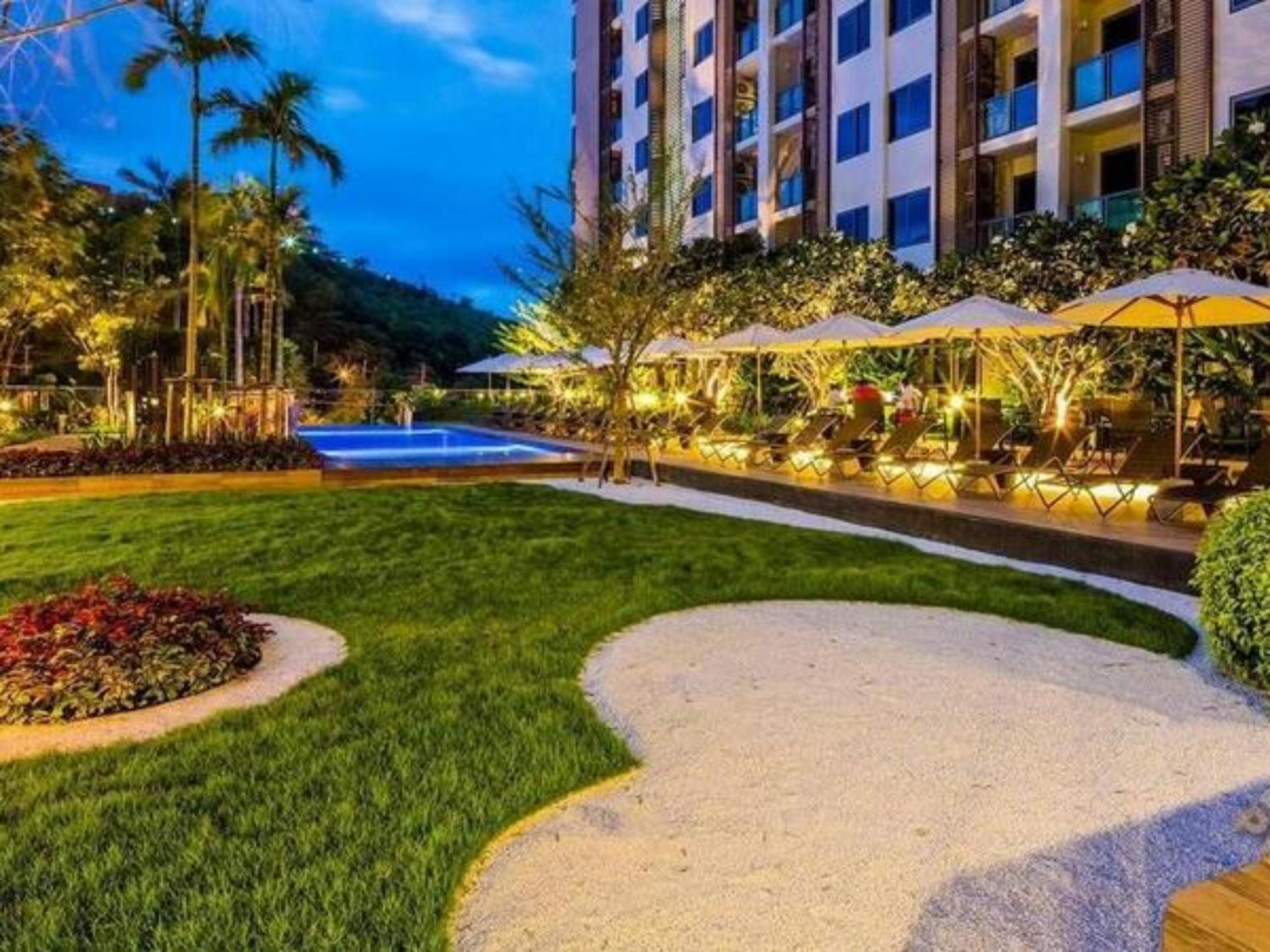 Walking Street Unixx Condo Beautiful Sea View Pattaya Exterior foto