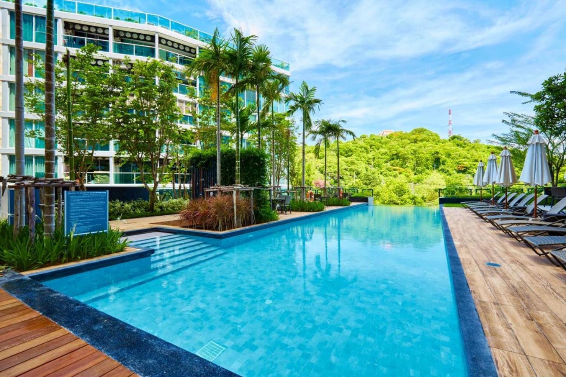 Walking Street Unixx Condo Beautiful Sea View Pattaya Exterior foto