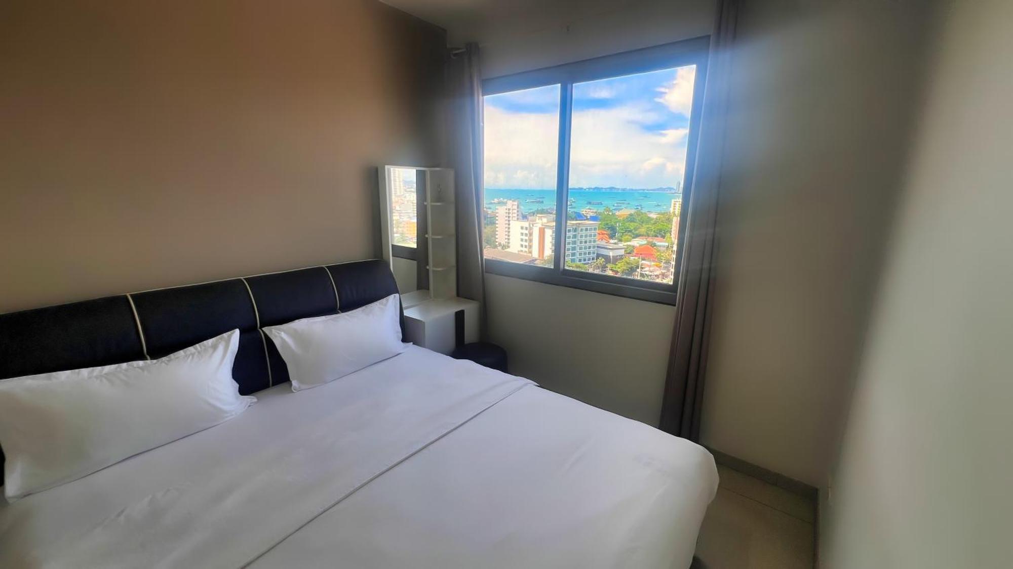 Walking Street Unixx Condo Beautiful Sea View Pattaya Exterior foto