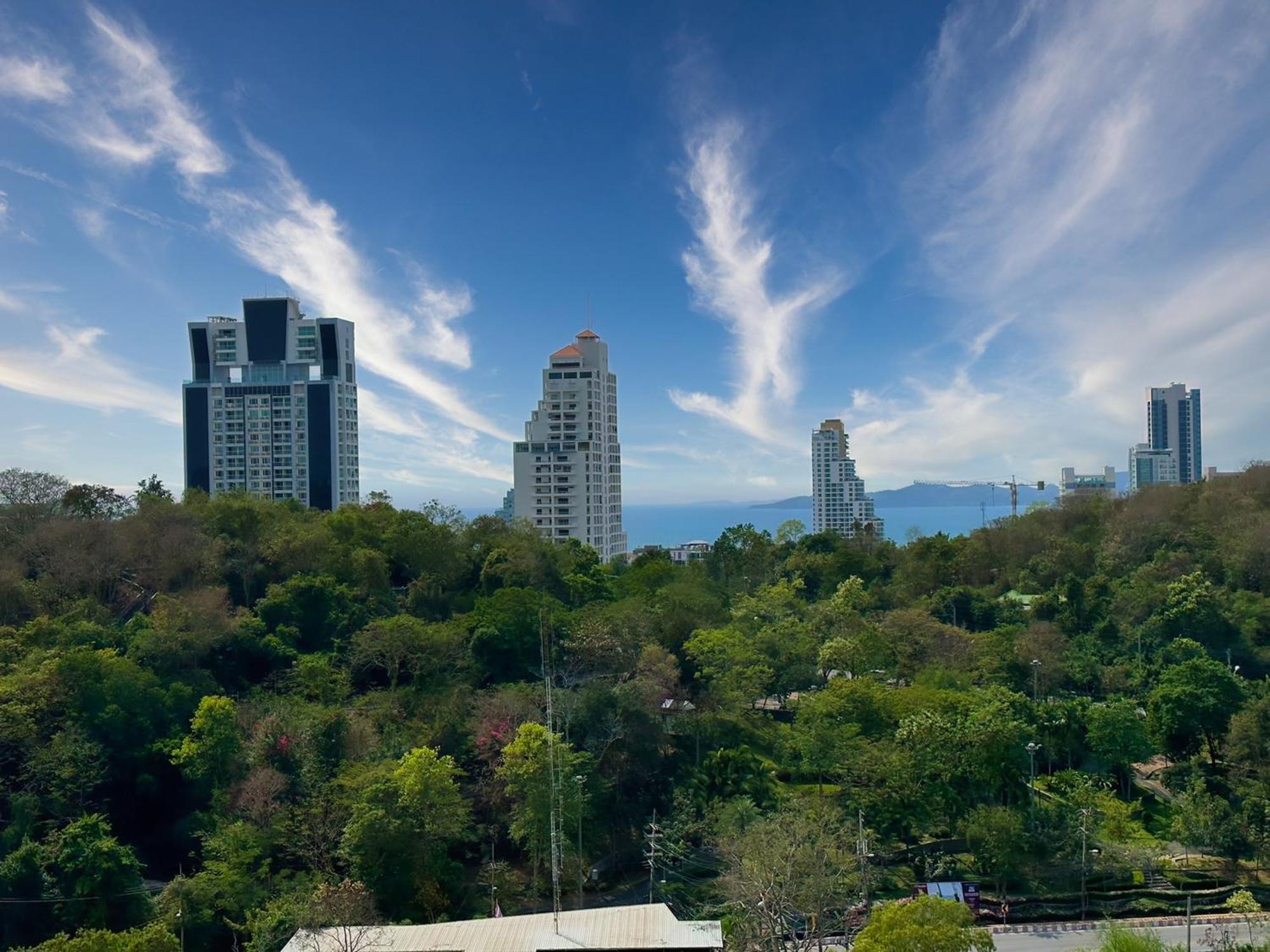 Walking Street Unixx Condo Beautiful Sea View Pattaya Exterior foto
