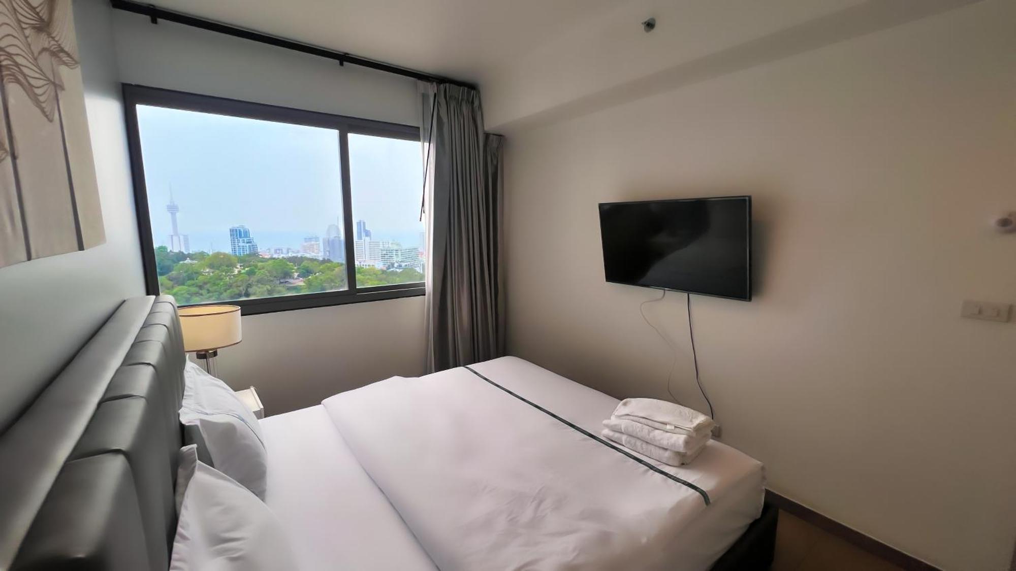 Walking Street Unixx Condo Beautiful Sea View Pattaya Exterior foto