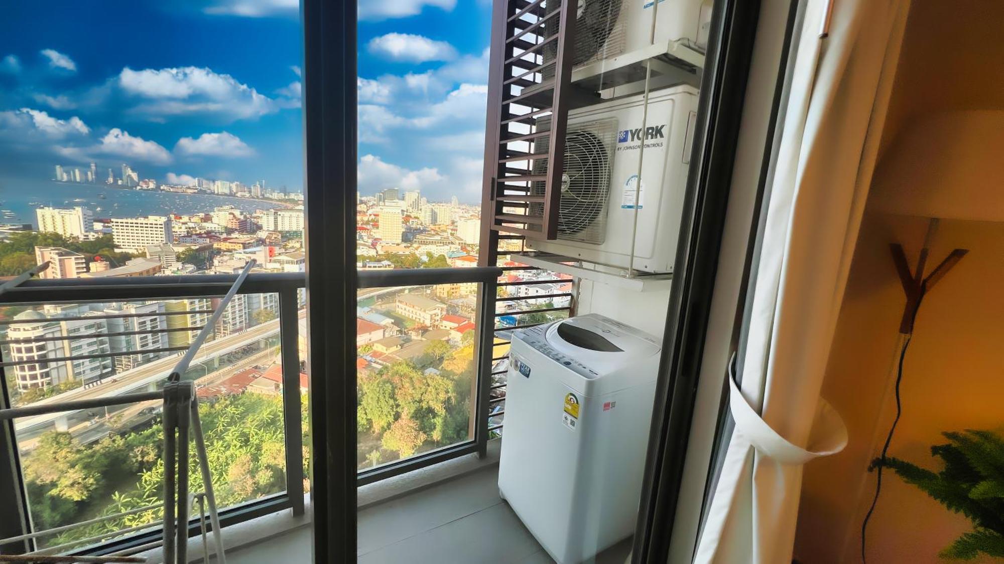 Walking Street Unixx Condo Beautiful Sea View Pattaya Exterior foto